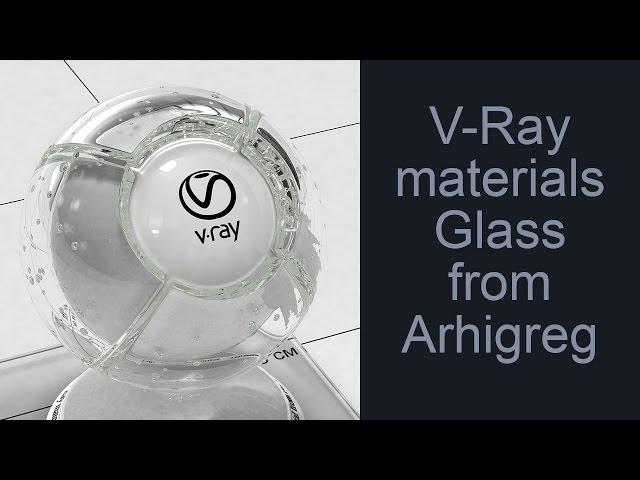 Vray materials Glass - Vray Material Library