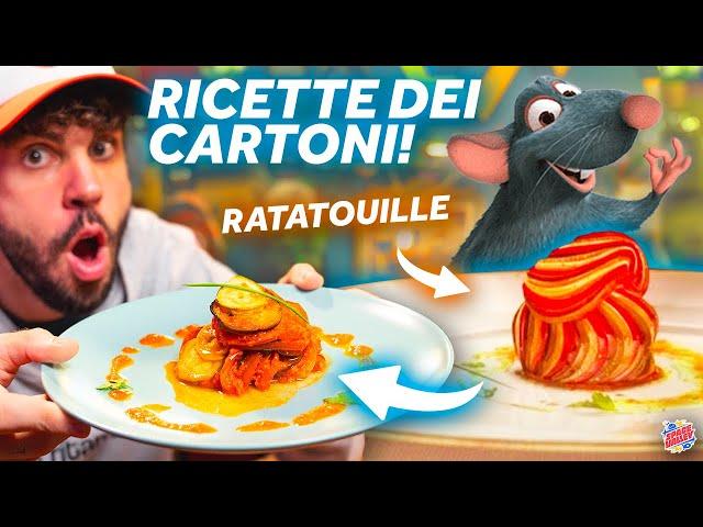 Cuciniamo RICETTE dei CARTONI ANIMATI! [ft. Giuseppe Bianco]