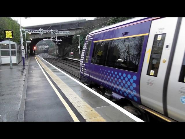 Scot Rail Class 170 Departing Falkirk High (01/02/17)