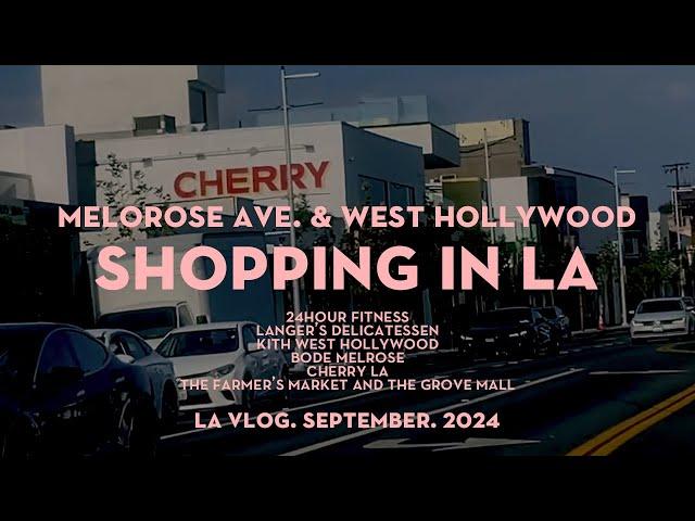 [ LA Vlog | Day9 ] Langer's 파스트라미, LA 쇼핑, Kith, BODE, Cherry LA, 무봉리 순댓국, 라치몬트, 24아워 피트니스, 더그로브몰