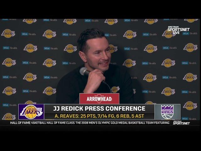 100% AD wins MVP - JJ Reddick after Lakers beat Kings 113-100