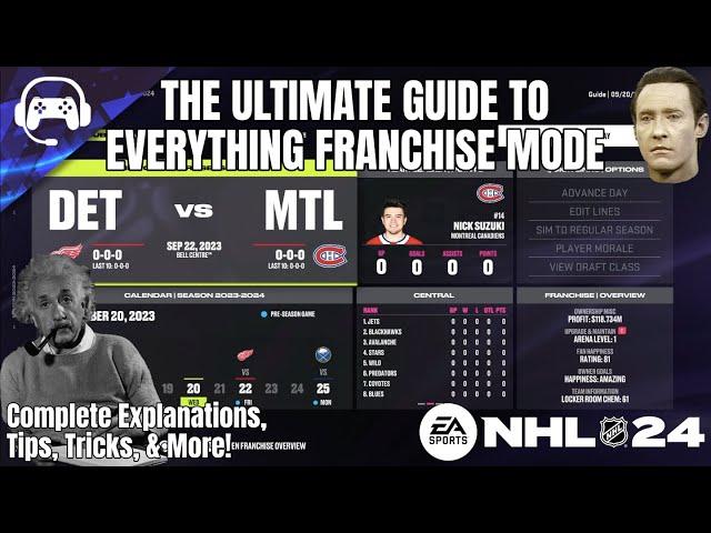 THE ULTIMATE GUIDE TO EVERYTHING FRANCHISE MODE (NHL 24)