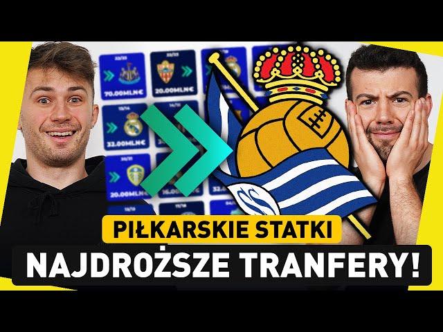 Odgadnij NAJDROŻSZE TRANSFERY! Piłkarskie STATKI TRANSFEROWE: WOLFSBURG i REAL SOCIEDAD