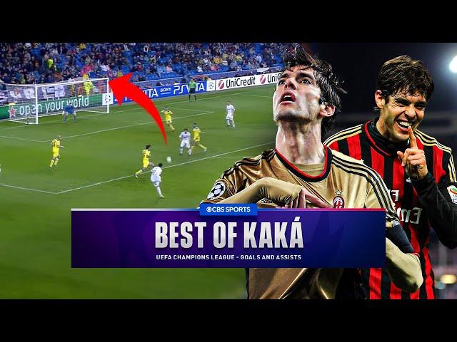 Kaká BEST Moments in UCL History! | Goals and Assists | CBS Sports Golazo