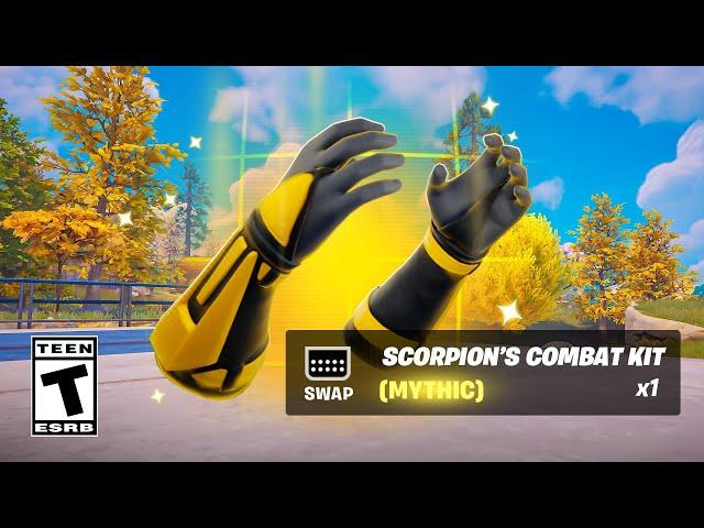 SCORPION'S *NEW* Combat Kit MYTHIC in Fortnite!