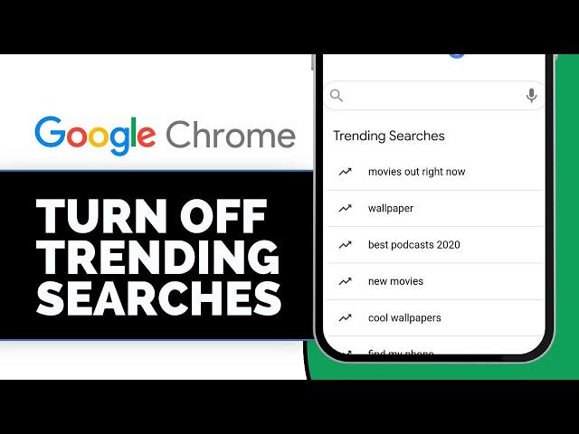 How To Turn Off Trending Searches On Google Chrome (2025)