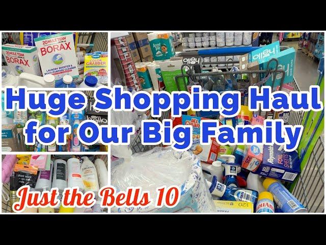 We need TOiLET PAPER~HUGE Shopping Haul