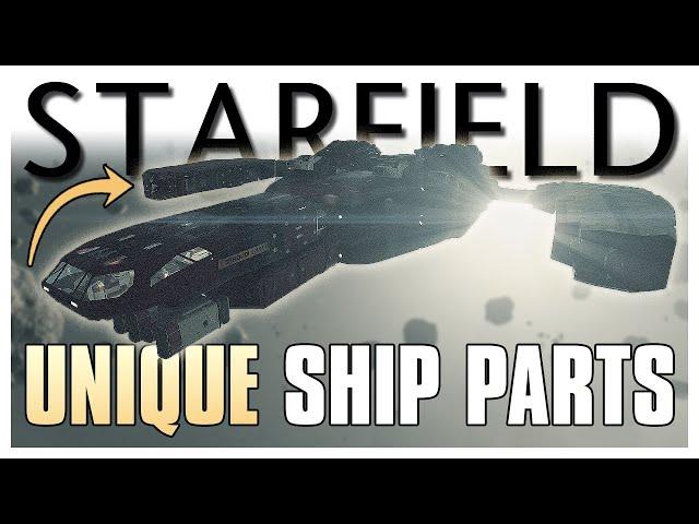 Starfield - All UNIQUE Ship Parts & Dealer Locations