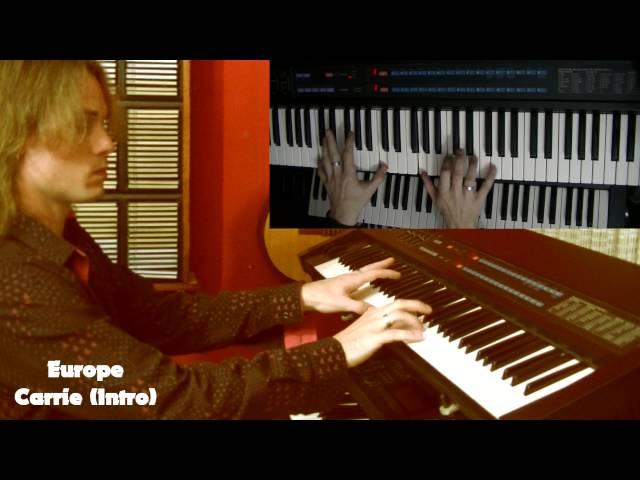 Ema Lynch - EUROPE Carrie (Mic Michaeli) / Yamaha KX76 E. Piano