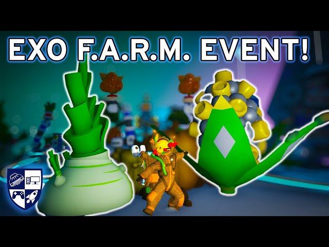 Astroneer EXO FARM Event Guide | New Cosmetics and NEW Data Circuits