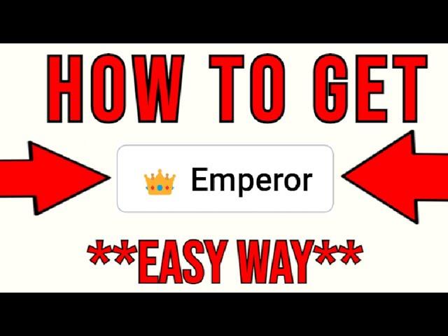 How to Make an Emperor in Infinite Craft !