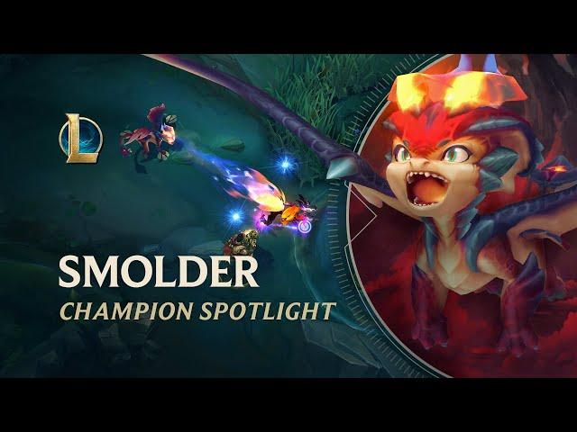 Smolder Champion Spotlight | Gameplay - League of Legends