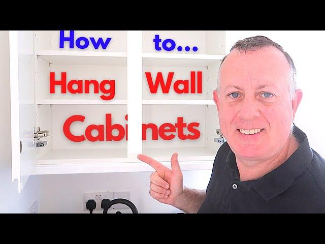 How to 'Properly' Hang a Wall Cabinet