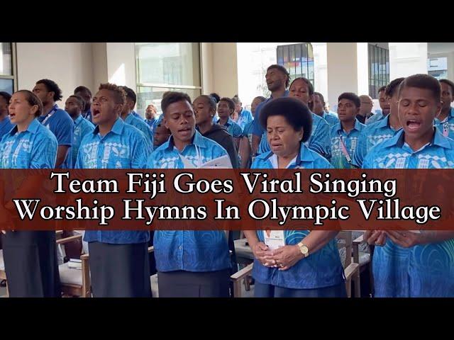 Team Fiji Goes Viral Singing Worship Hymns in Olympic Village: 'So Beautiful'