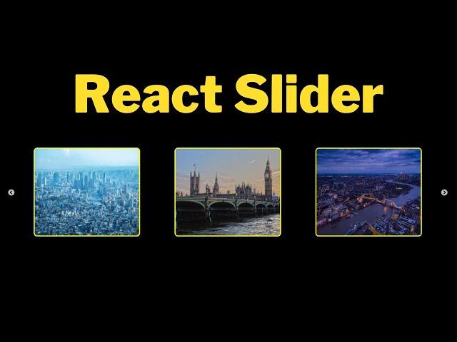 Slider In React.JS || Slick - Slider In React.JS