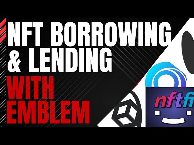 Borrow and Lend Against your Emblem Vaults