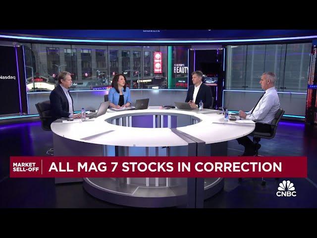 'Fast Money' traders talk the market sell-off and Mag 7 correction