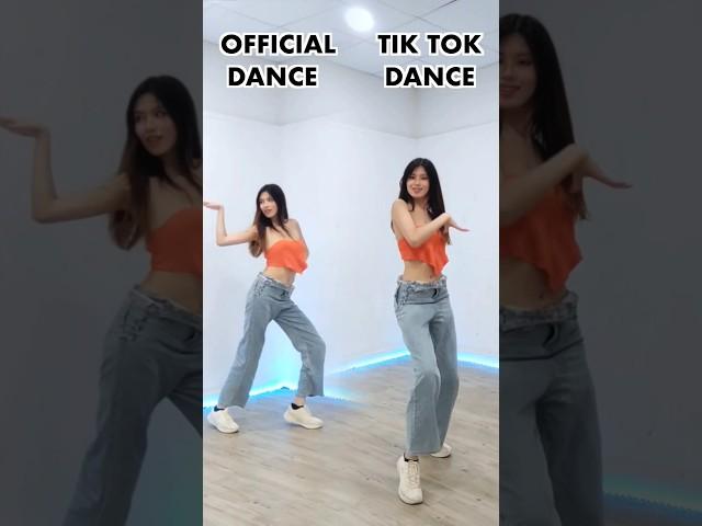 TYLA 'PUSH 2 START' DANCE Tiktok Vs Official version  #tyla #push2start #dance