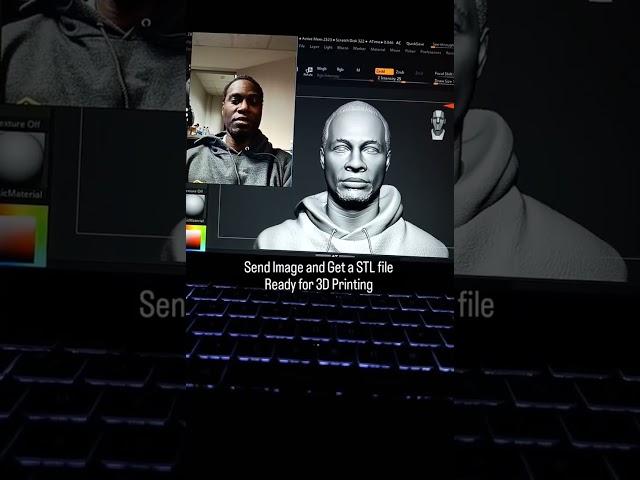Send Image Get Stl File!!