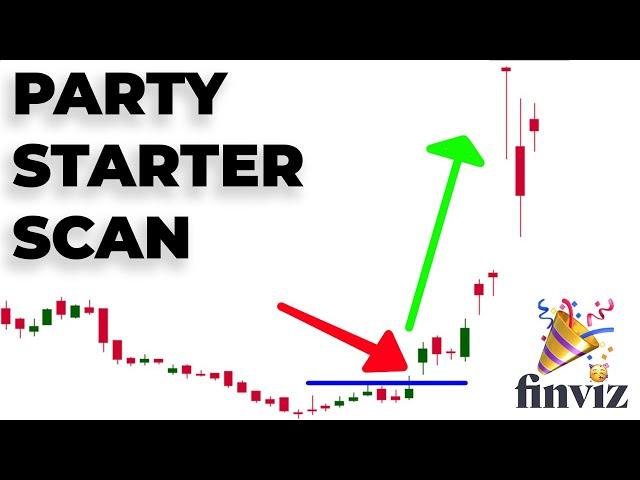 HOW TO FIND STOCKS BEFORE THE "PARTY STARTS" USING FINVIZ | Party Starter Scan