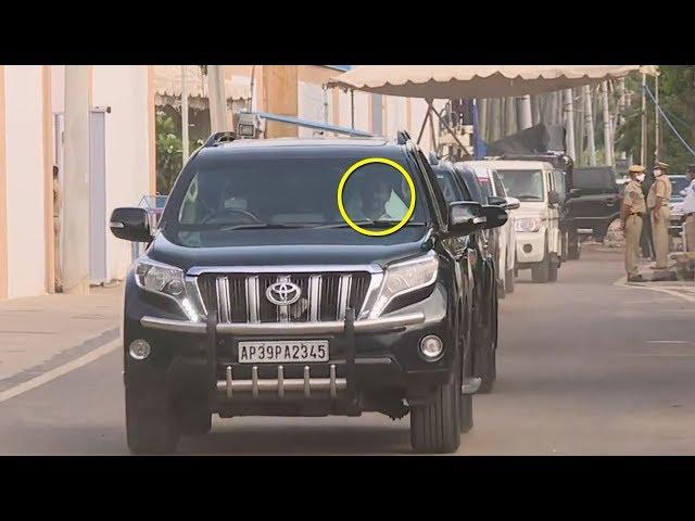 CM YS Jagan Convoy Latest Visuals | YS Jagan Convoy Entry | YSRCP | Political Qube