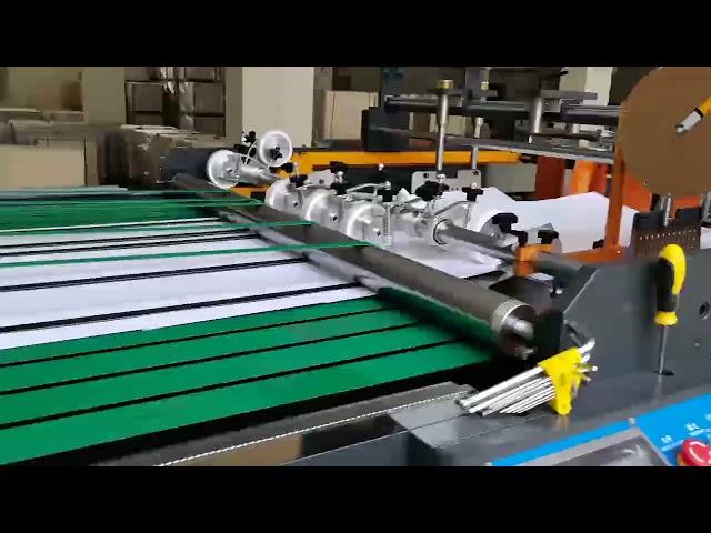 CHM 1400 Sheeter Machine | How To Cut 300gms Cardboard Paper Roll To Sheets Cutting Machine