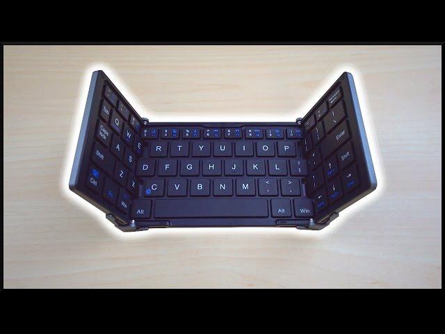 The Foldable Bluetooth Keyboard!