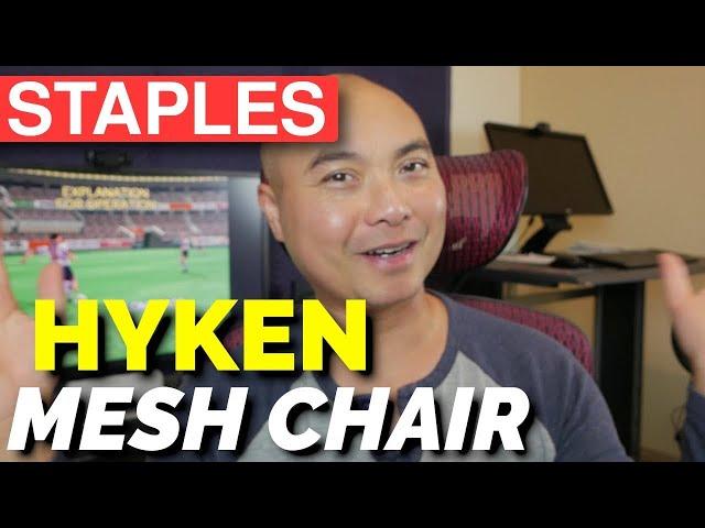 Staples Hyken Mesh Task Chair 6 Month Review! (Still The Best BUDGET Chair Under $300?)