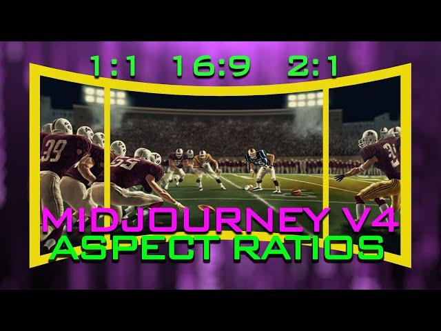 Midjourney V4 Aspect Ratios Guide | How To Get Any Aspect Ratio