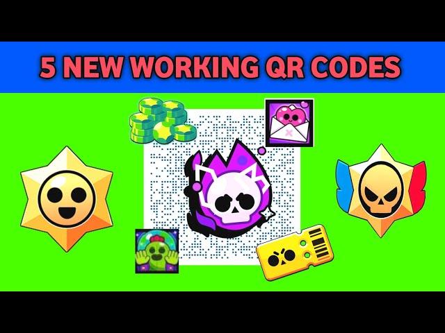 FREE GIFTS  5 WORKING QR CODES BRAWL STARS QR CODE QR CODE BRAWL STARS BRAWLSTARS UPDATE