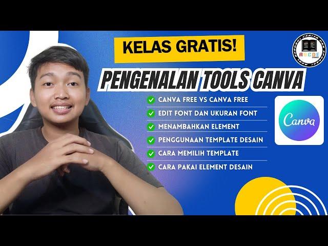 Belajar Canva Dasar Untuk Pemula - Pemakaian Template & Tools Desain