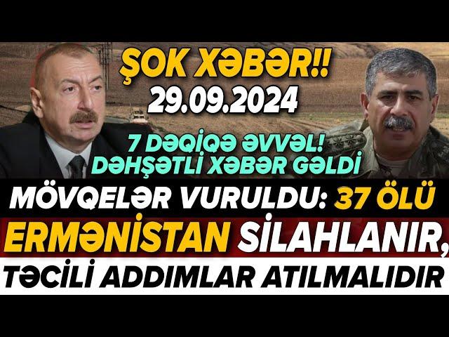 TƏCİLİ! Əsas xəbərlər 29.09.2024 (Xəbər Bələdcisi) xeberler, son xeberler bugun 2024