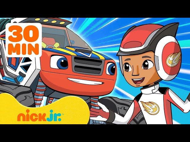 Blaze’s Amazing Race Through Time! | Blaze and the Monster Machines | 30 Minutes | Nick Jr.