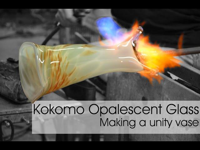 Making A Unity Vase at Kokomo Opalescent Glass