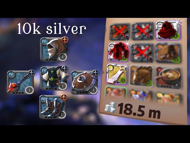 This build cost only 10K SILVER - cursed staff albion online