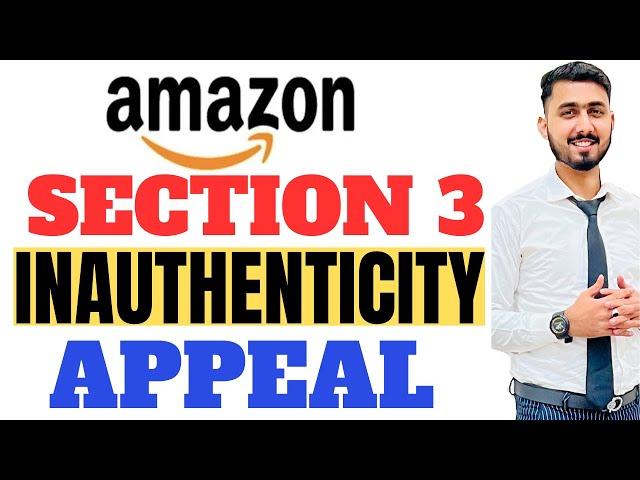 Write Appeal For Amazon Inauthenticity Suspended Account | Reactivate Amazon Seller Account