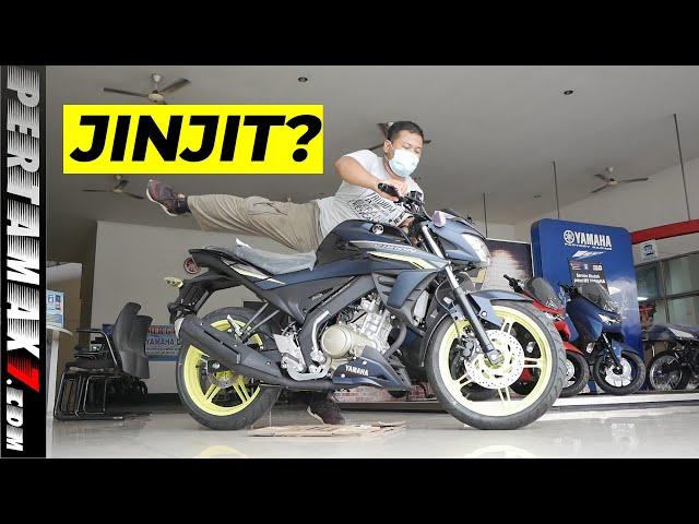 Orang Pendek Naik Yamaha VIXION 150 Terbaru 2021 Matte Blue   Jinjit Nggak?  #yamaha #vixion150