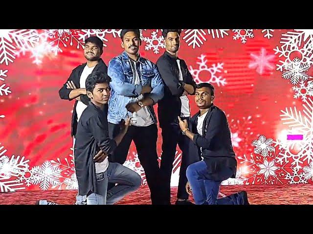 Christmas Song Dance telugu 2023 || choreography Panduga Cheddhamu Song || Paul Moses And Team