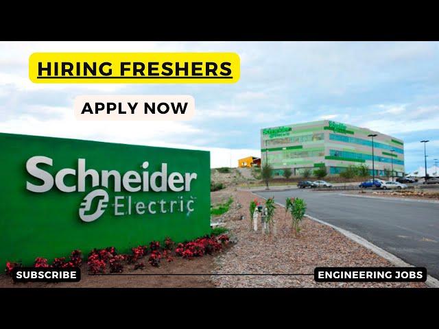 Schneider Electric MNC Hirings Fresher Graduate Engineer Trainee Jobs | OFF Campus Drive 2024 Hiring