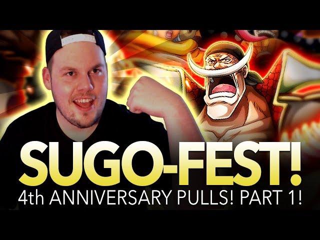 4th ANNIVERSARY SUGO-FEST! PART #1! "REDS EVERYWHERE!" (ONE PIECE Treasure Cruise)