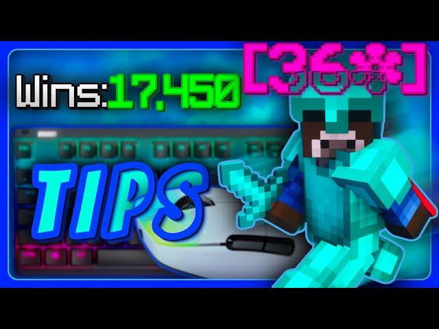 How I Win Skywars (Tips + Tricks) | Keyboard + Mouse Sounds