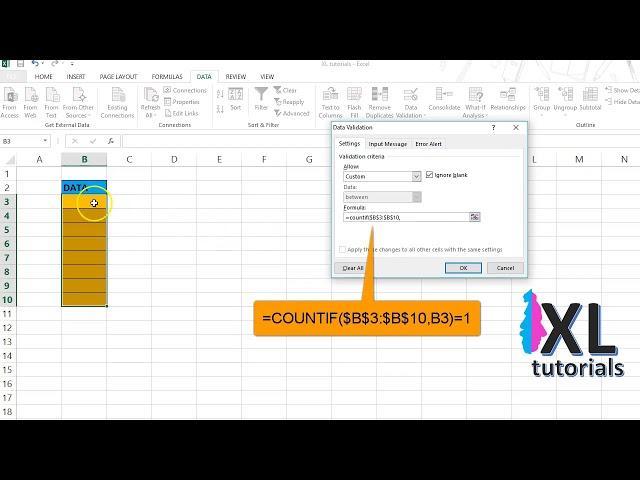 How Do You Prevent Duplicates In Excel