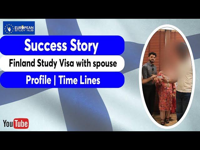 Finland Student & Spouse Visa -Success Story | A type Residence Permit |Study in Finland With Spouse