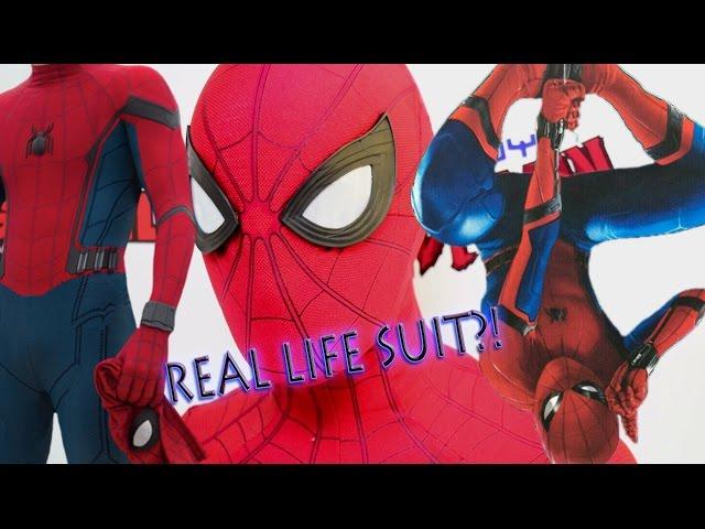 Spider-Man: Homecoming REAL LIFE SUIT! Unboxing and Review [Prototype]