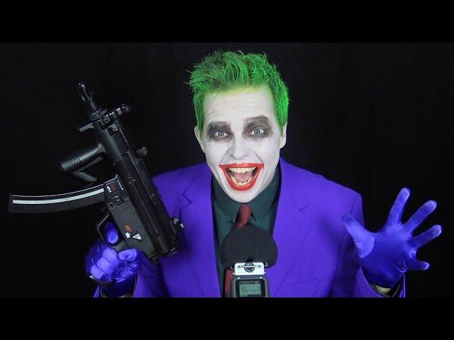 Relax with THE JOKER - ASMR whisper, metal, fabric, soft voice (parody) - TheSeanWardShow