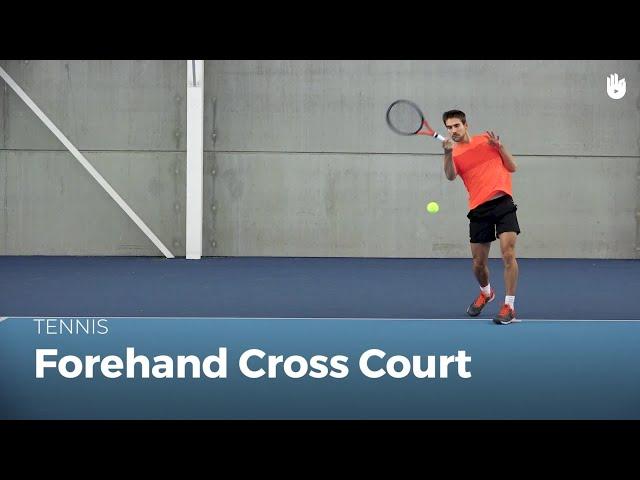 How to Hit a Forehand Cross-Court | Tennis