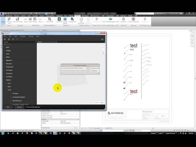 Dynamo- Assign Revit Arrowheads