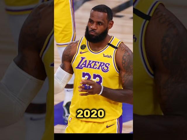 Evolution of LeBron James (1990-2023) #shorts #lebronjames