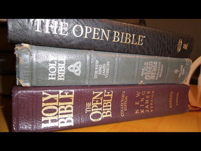 The Open Bible, Thomas Nelsons neglected gem.