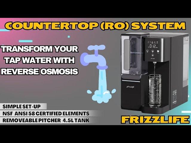 The Best Countertop RO Water System | Easy Setup!